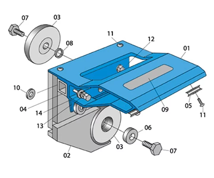 Ролики режущие на нож TRIM-CUTTER Van-Mark